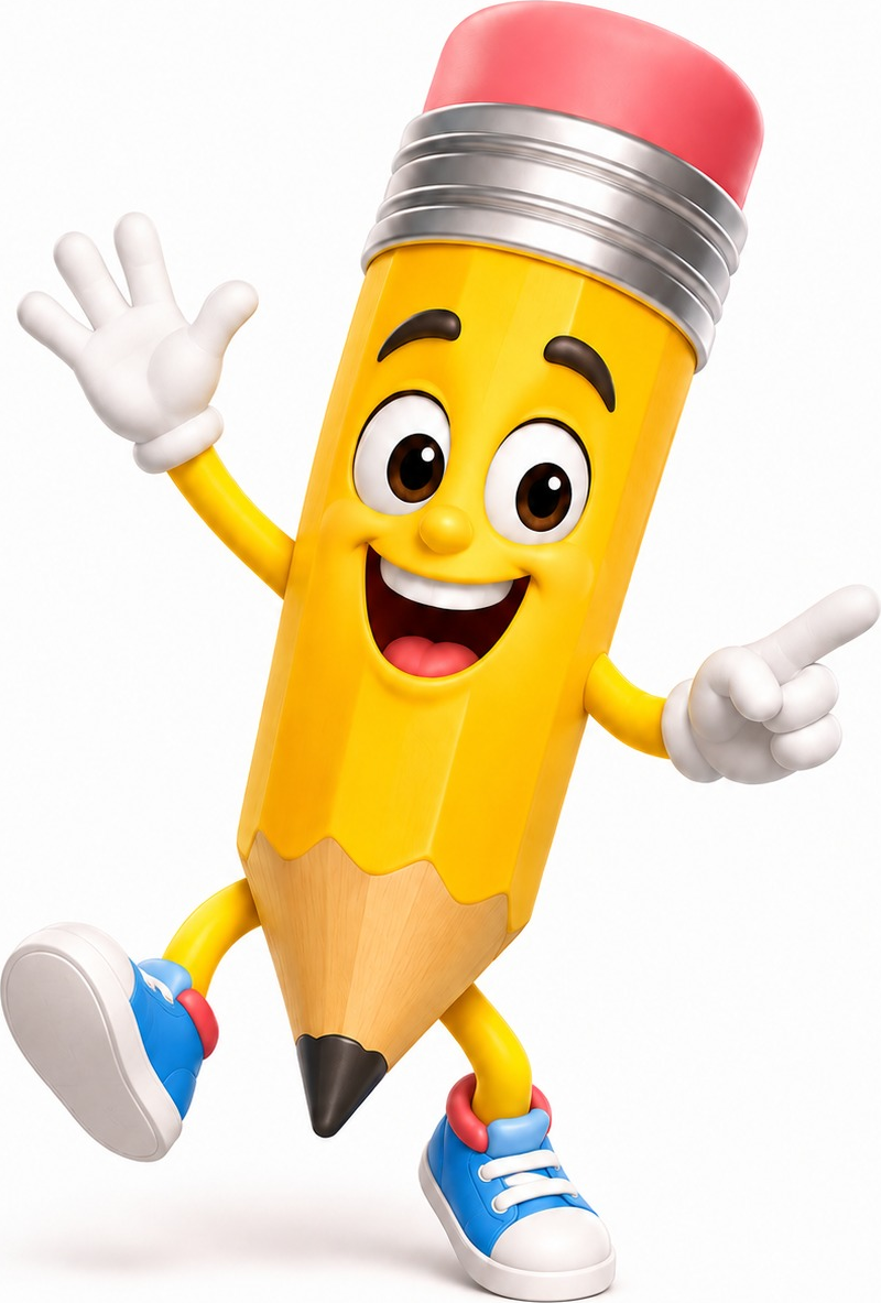 Jotty, a Super Student Pals character