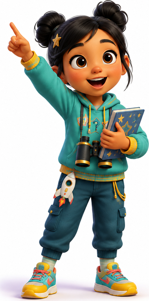 Rina Rocket, a Super Student Pals character