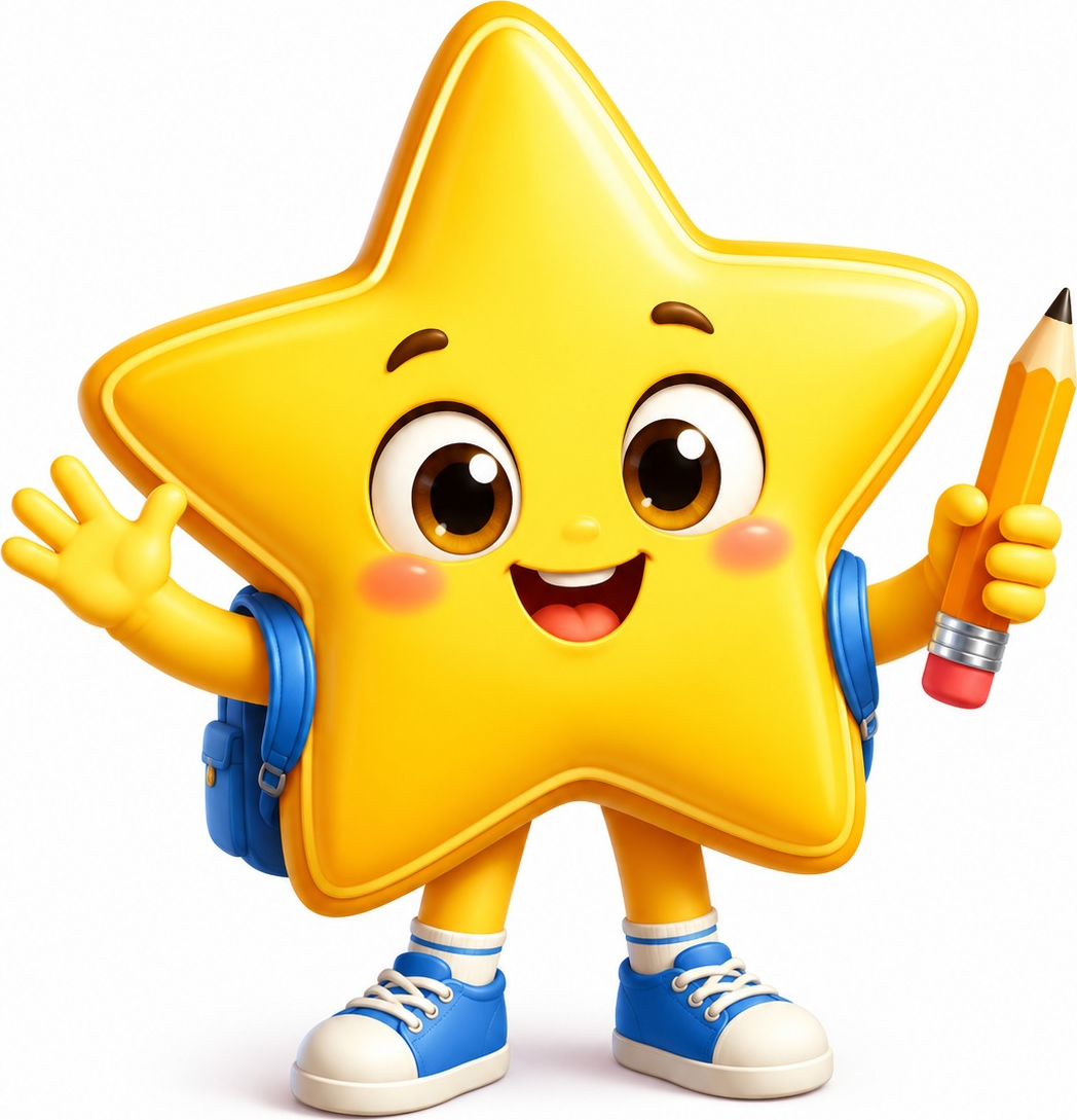 Starby, a Super Student Pals character